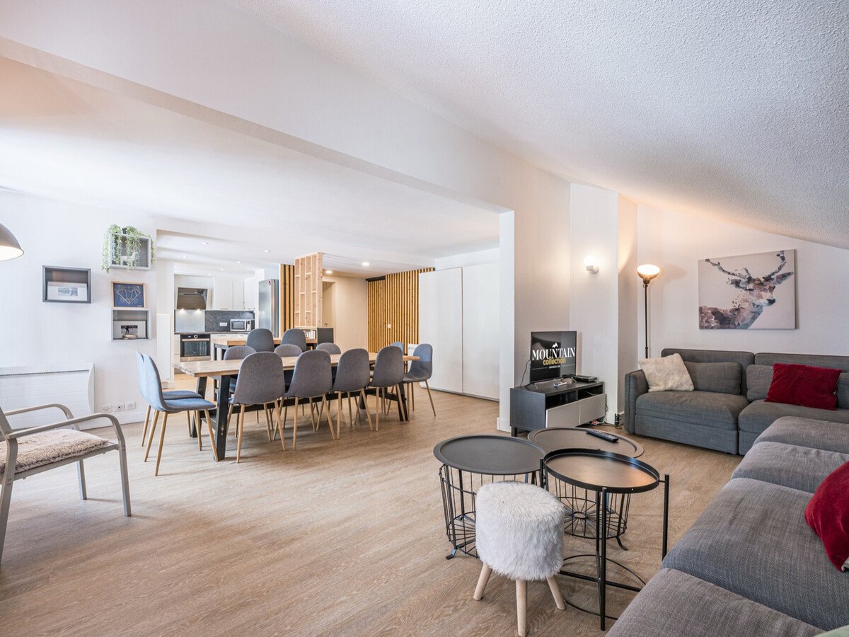 Appartement duplex au centre, ski aux pieds et spacieux