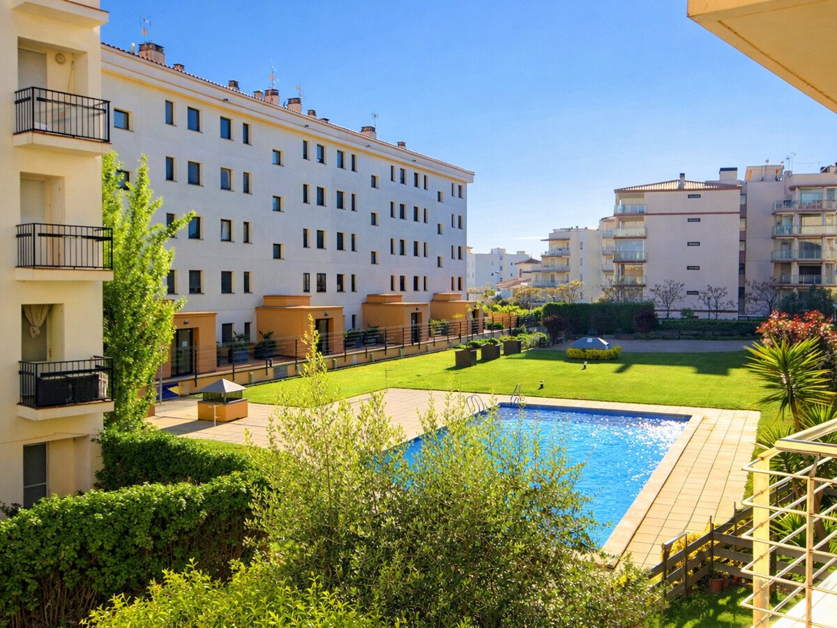 Appartement moderne à Roses avec terrasse et piscine